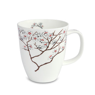 Becher "White Cherry", 0,4 l, Fine Bone China