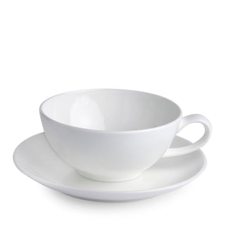 Jumbotasse und Untere "Sabine", 0,25 l, Bone China