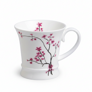 Becher mit Fuß „Cherry Blossom“, 0,35 l, Porzellan