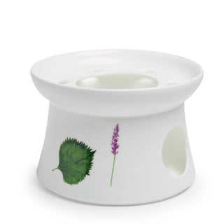 Stövchen "Prima Vera", H. 8 cm , Ø 12 cm, Bone China
