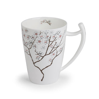 Mega Becher "White Cherry",  0,5 l, Bone China