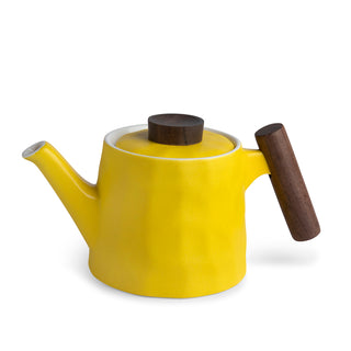 Teekanne "Amalfi" mit Holzgriff, 0,5 l, Porzellan
