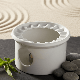 Porzellan Stövchen für 1,5 l Teekannen – Eleganz von TeaLogic – TeaLogic
