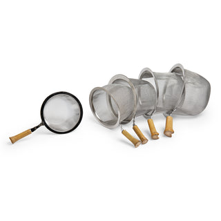 Edelstahlteefilter mit Bambusgriff , Ø innen 7,0  cm