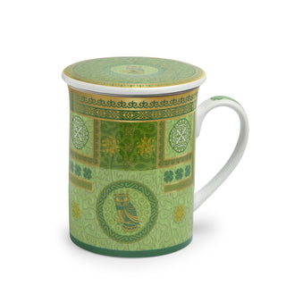 Kräuterteetasse „Elly“ mit Deckel und Edelstahl- sieb, 0,3 l, im Geschenkkarton